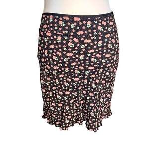 Free People Floral Print Mini Skirt Size 0